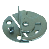Ferrure de table - diamètre 47 mm - acier zingué