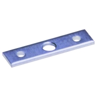 Plaque de fixation pour vérin - M8 - acier zingué