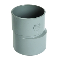 Réduction extérieure excentrée PVC mâle-femelle