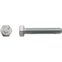 Vis tête hexagonale totalement filetée classe 8,8 Zingué CR3 200HBS ou bichromaté