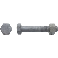 Boulon tête hexagonale SB ISO 4014/4032 Filetage Partiel classe 8,8 galvanisé