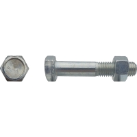 Boulon tête hexagonale SB ISO 4014/4032 Filetage Partiel classe 8,8 Zingué