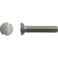 Vis à métaux tête fraisée fendue Inox A4