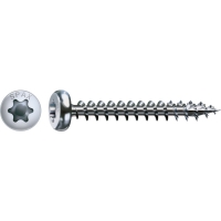 Vis bois Filetage total Tête cylindrique Torx® T-STAR plus Pointe 4CUT Inox A2