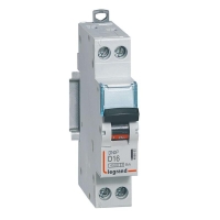 Disjoncteur phase+neutre DNX3 4500 courbe D V/V