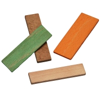 Cales de vitrage bois hêtre 20 X 70 mm