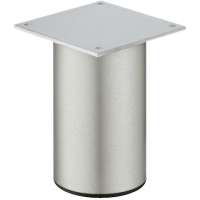 Pied de meuble de cuisine aspect inox
