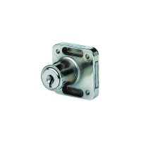 Serrure de meuble 4464 V44 à cylindre rond sur numéro R118