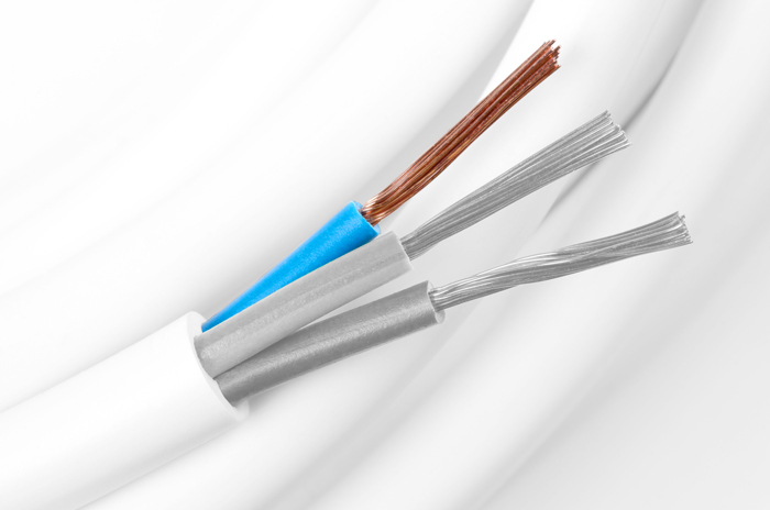 Conducteur neutre (bleu clair) - illustration