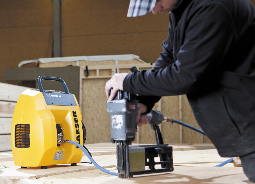 Compresseur mobile - illustration