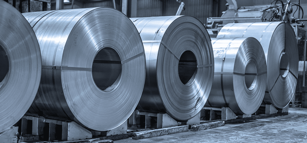 Rouleaux d'acier bas carbone