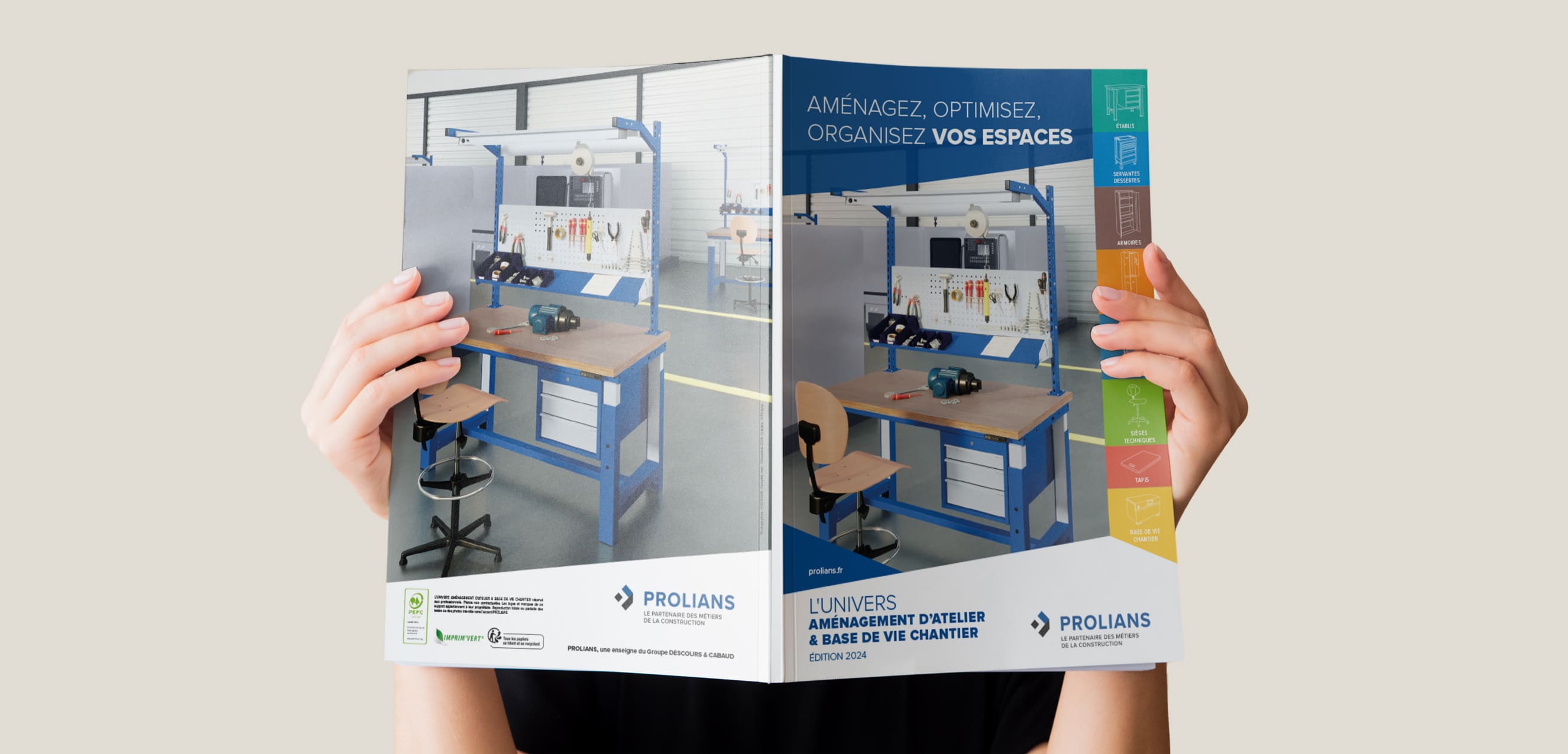 L’univers aménagement d’atelier & base de vie chantier