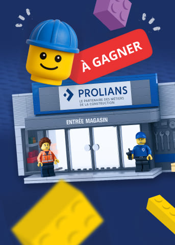 Tentez de gagner un magasin PROLIANS en LEGO